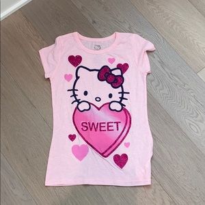 Girls xl (14-16) hello kitty top
